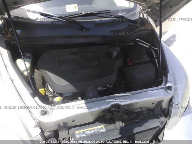3GNDA13D57S593710 - 2007 CHEVROLET HHR LS SILVER photo 10