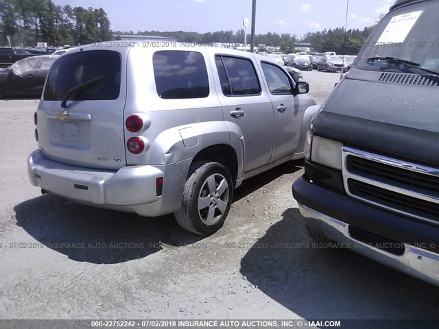 3GNDA13D57S593710 - 2007 CHEVROLET HHR LS SILVER photo 4