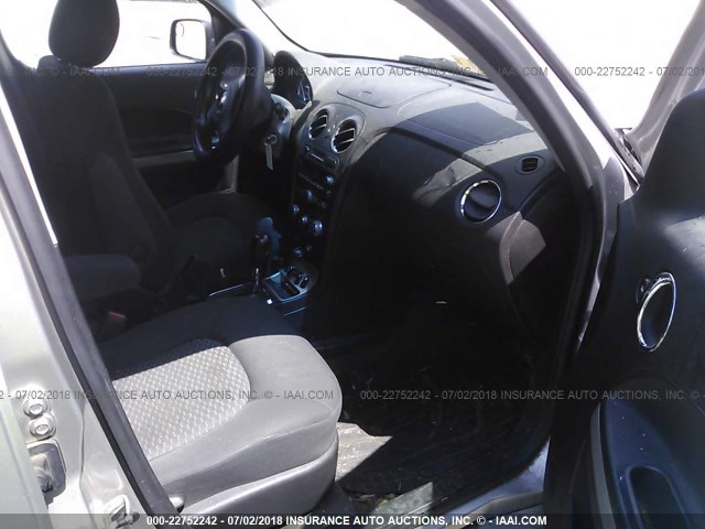3GNDA13D57S593710 - 2007 CHEVROLET HHR LS SILVER photo 5
