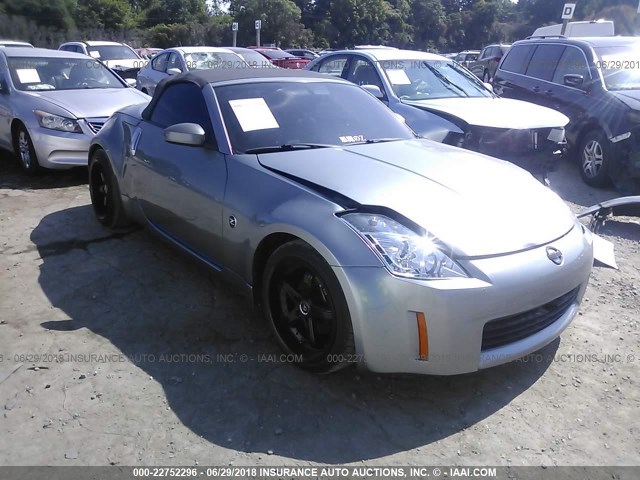 JN1AZ36A25M757951 - 2005 NISSAN 350Z ROADSTER GRAY photo 1