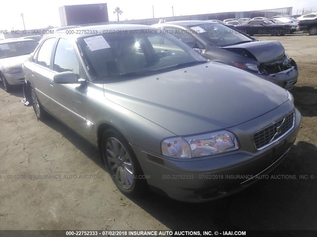 YV1TS592561438809 - 2006 VOLVO S80 2.5T GREEN photo 1