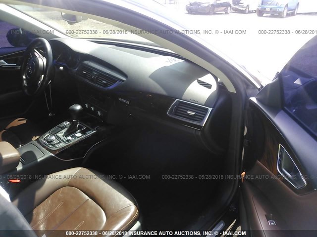 WAUSGAFCXCN031417 - 2012 AUDI A7 PRESTIGE Dark Blue photo 5