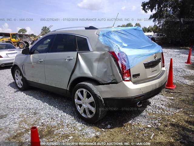 3GYFNCE34GS529626 - 2016 CADILLAC SRX PERFORMANCE COLLECTION GOLD photo 3