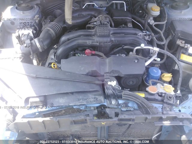 JF2GPABC7G8260027 - 2016 SUBARU CROSSTREK PREMIUM ლურჯი ფოტო 10