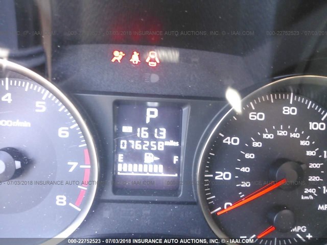 JF2GPABC7G8260027 - 2016 SUBARU CROSSTREK PREMIUM ლურჯი ფოტო 7