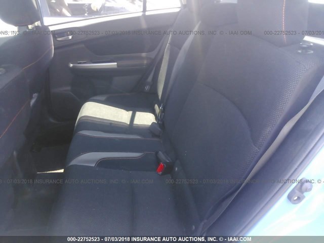 JF2GPABC7G8260027 - 2016 SUBARU CROSSTREK PREMIUM ლურჯი ფოტო 8