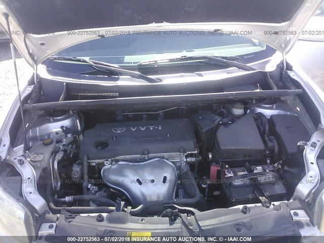 JTLKE50EX81052751 - 2008 TOYOTA SCION XB ვერცხლისფერი ფოტო 10