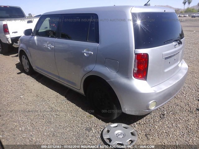 JTLKE50EX81052751 - 2008 TOYOTA SCION XB ვერცხლისფერი ფოტო 3