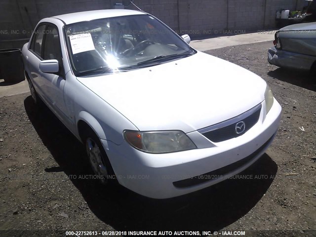 JM1BJ225520549786 - 2002 MAZDA PROTEGE DX/LX/ES WHITE photo 6