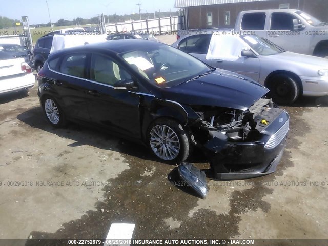 1FADP3N25GL345984 - 2016 FORD FOCUS TITANIUM BLACK photo 1