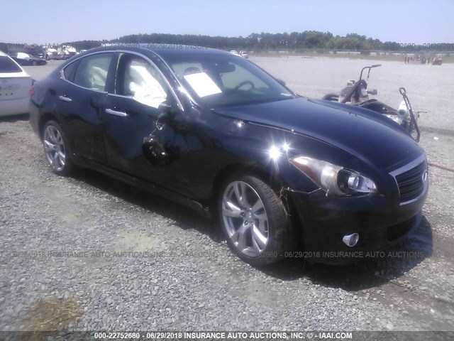 JN1BY1AR1DM604808 - 2013 INFINITI M37 X BLACK photo 1