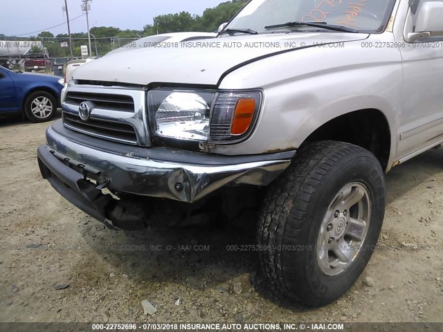 JT3HN86R7X0228276 - 1999 TOYOTA 4RUNNER SR5 SILVER photo 6