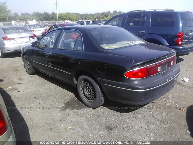 2G4WY52M9X1426831 - 1999 BUICK CENTURY LIMITED BLACK photo 3