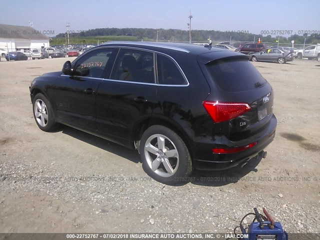 WA1LFAFP4CA013008 - 2012 AUDI Q5 PREMIUM PLUS BLACK photo 3