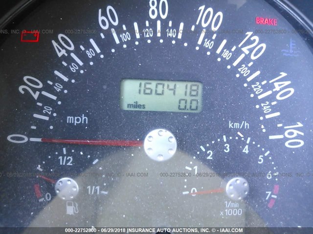 3VWDD21C11M464548 - 2001 VOLKSWAGEN NEW BEETLE GLX 蓝色 照片 7