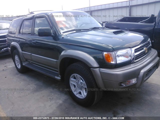 JT3GN87R4X0108476 - 1999 TOYOTA 4RUNNER LIMITED GREEN photo 1