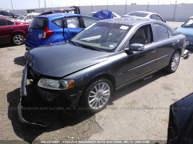 YV1RS592882698676 - 2008 VOLVO S60 2.5T GRAY photo 2