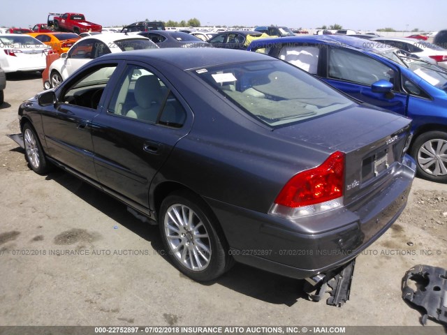 YV1RS592882698676 - 2008 VOLVO S60 2.5T GRAY photo 3