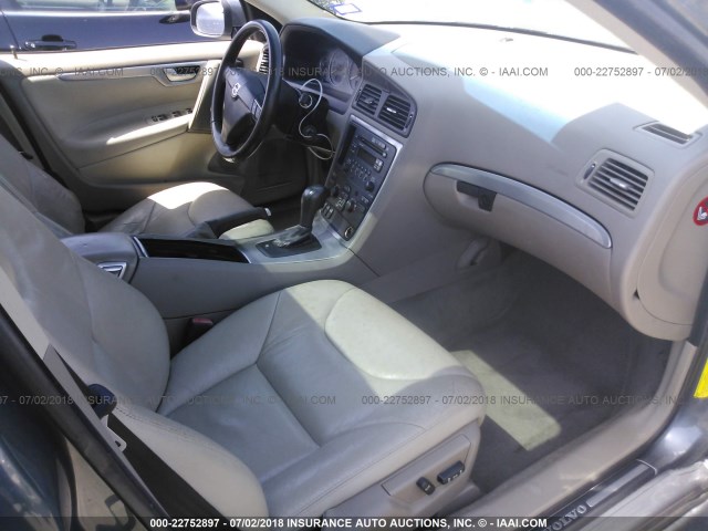 YV1RS592882698676 - 2008 VOLVO S60 2.5T GRAY photo 5