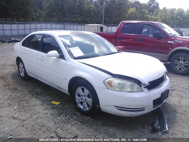 2G1WT58KX69226848 - 2006 CHEVROLET IMPALA LT WHITE photo 1