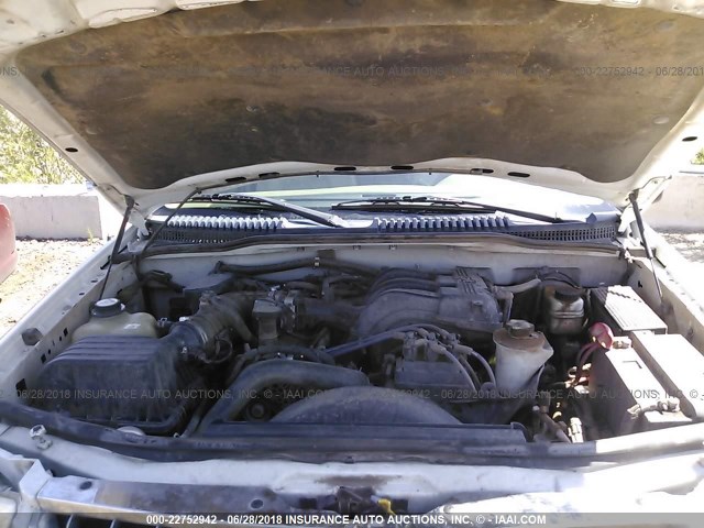 1FMZU73K25UC05378 - 2005 FORD EXPLORER XLT/XLT SPORT/NBX 白色 照片 10