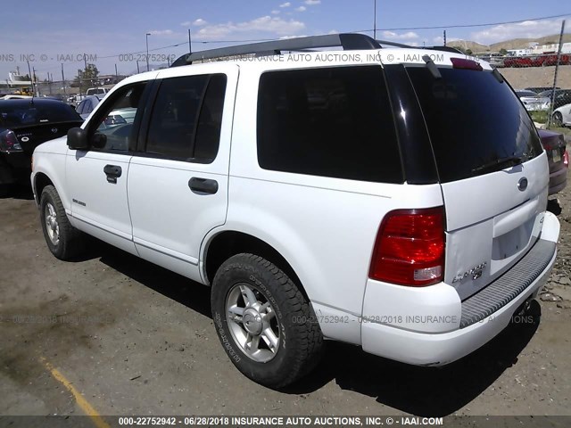 1FMZU73K25UC05378 - 2005 FORD EXPLORER XLT/XLT SPORT/NBX 白色 照片 3