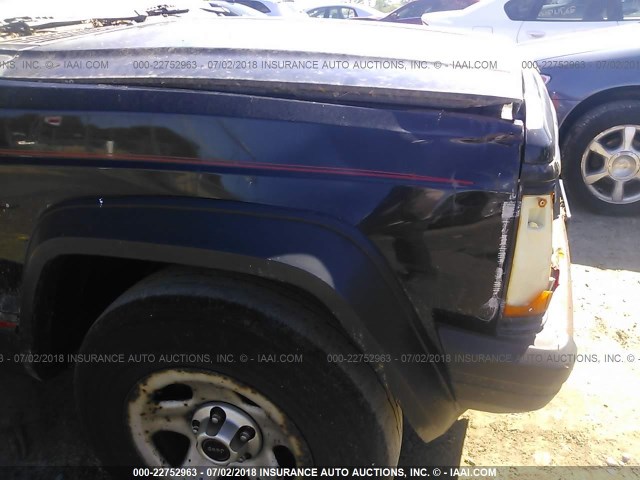1J4FJ68S9TL238216 - 1996 JEEP CHEROKEE SPORT/CLASSIC შავი ფოტო 6