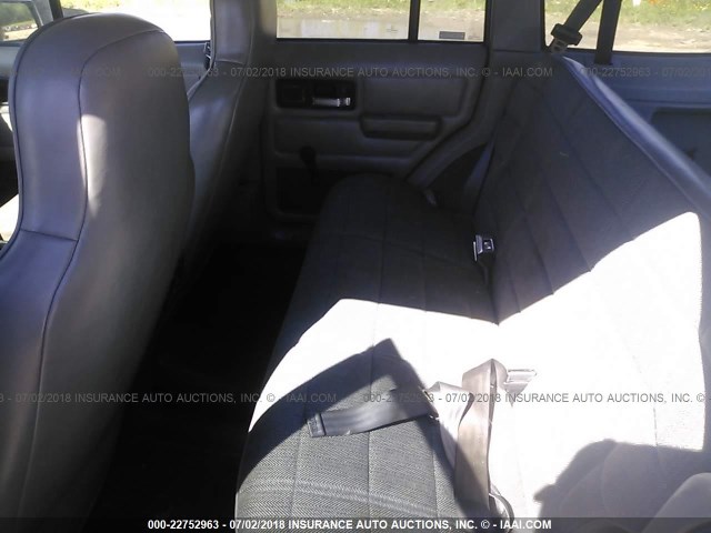 1J4FJ68S9TL238216 - 1996 JEEP CHEROKEE SPORT/CLASSIC შავი ფოტო 8