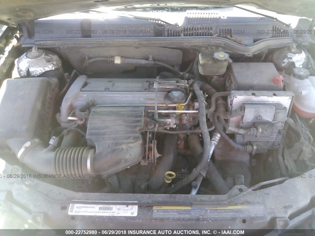 1G8AN12F73Z187230 - 2003 SATURN ION LEVEL 2 BLACK photo 10