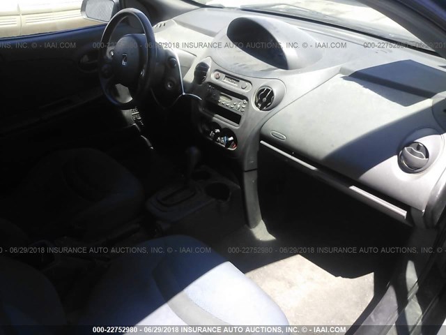 1G8AN12F73Z187230 - 2003 SATURN ION LEVEL 2 BLACK photo 5