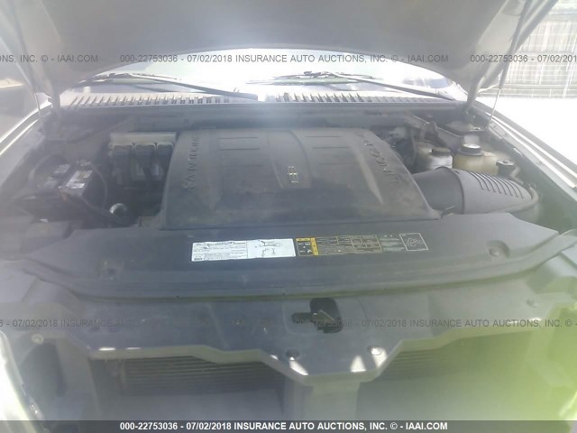 5LMFU27596LJ17099 - 2006 LINCOLN NAVIGATOR GRAY photo 10