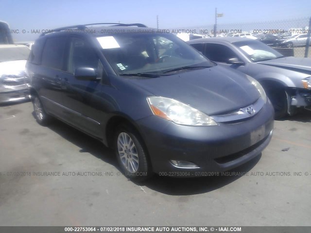 5TDBK22C37S006632 - 2007 TOYOTA SIENNA XLE/XLE LIMITED BLUE photo 1