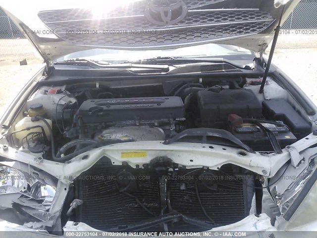 4T1BE30K22U106986 - 2002 TOYOTA CAMRY LE/XLE/SE 白色 照片 10