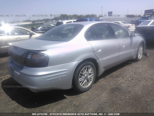 1G2HY54K2Y4200651 - 2000 PONTIAC BONNEVILLE SLE SILVER photo 4