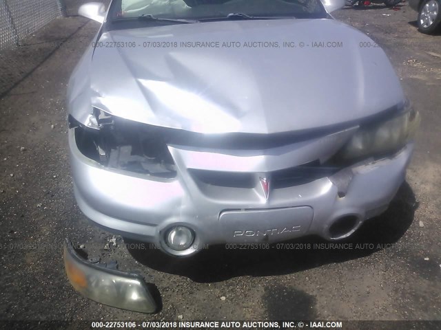 1G2HY54K2Y4200651 - 2000 PONTIAC BONNEVILLE SLE SILVER photo 6