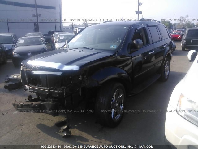 1D8HB58228F101793 - 2008 DODGE DURANGO LIMITED BLACK photo 2