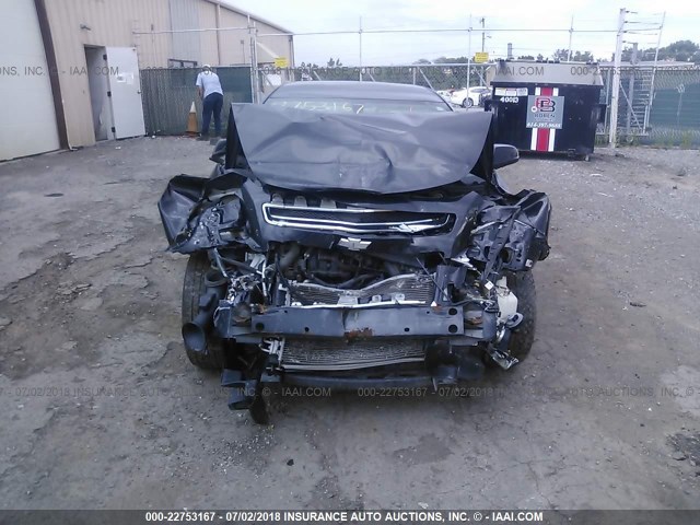 1G1ZC5E09AF170384 - 2010 CHEVROLET MALIBU 1LT შავი ფოტო 6