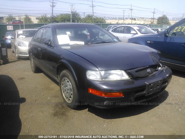 JN1CA21D6ST058268 - 1995 NISSAN MAXIMA GLE/GXE/SE Dark Blue photo 1