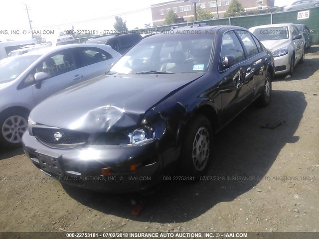 JN1CA21D6ST058268 - 1995 NISSAN MAXIMA GLE/GXE/SE Dark Blue photo 2