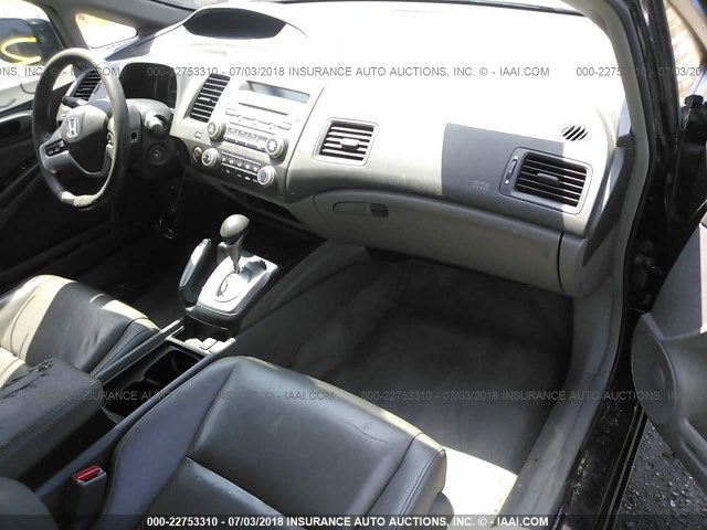 1HGFA16928L039896 - 2008 HONDA CIVIC EXL 黑色 照片 5