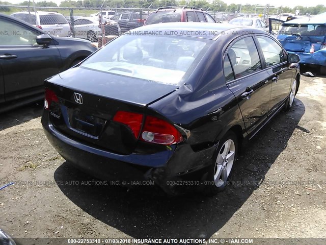 1HGFA16928L039896 - 2008 HONDA CIVIC EXL 黑色 照片 6