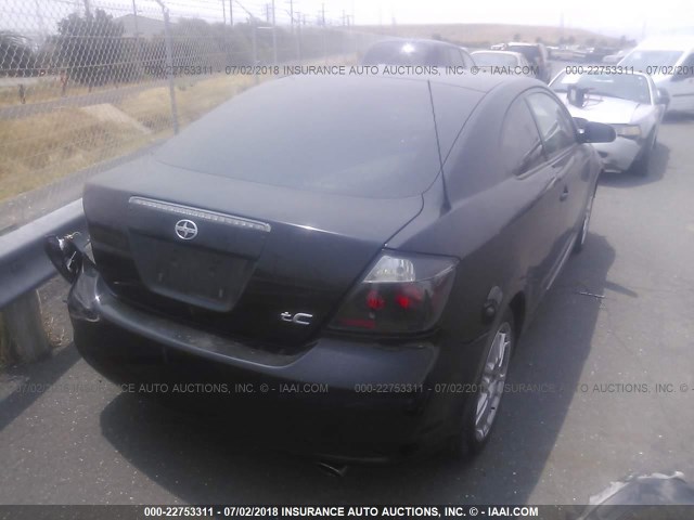 JTKDE177060063578 - 2006 TOYOTA SCION TC 黑色 照片 4