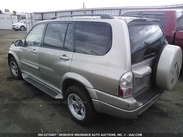 JS3TX92V544108135 - 2004 SUZUKI XL7 EX/LX TAN photo 3