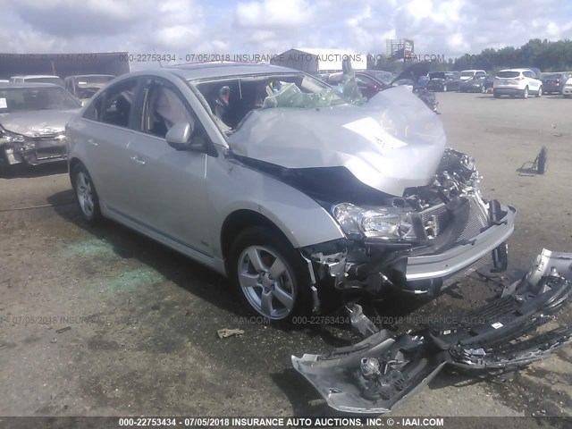 1G1PE5SB2G7144221 - 2016 CHEVROLET CRUZE LIMITED LT SILVER photo 1