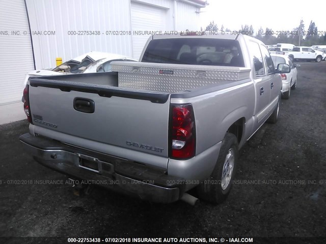 2GCEC13T341397268 - 2004 CHEVROLET SILVERADO C1500 SILVER photo 4