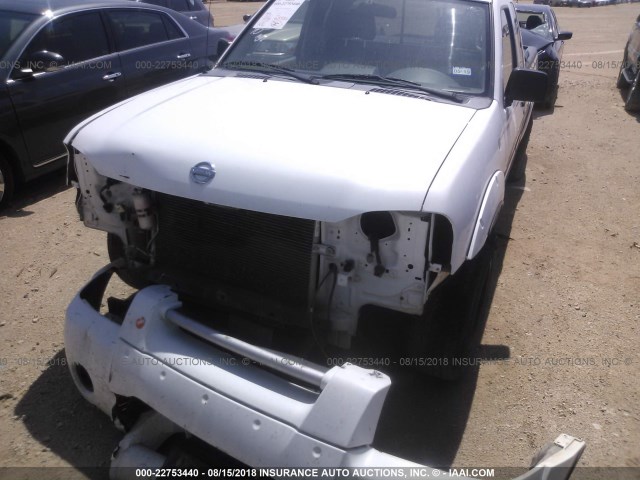 1N6DD26S52C396161 - 2002 NISSAN FRONTIER KING CAB XE WHITE photo 6