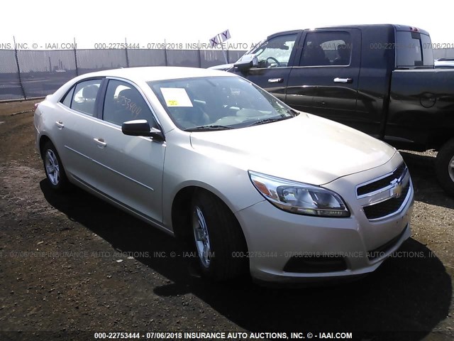1G11B5SA1DF249324 - 2013 CHEVROLET MALIBU LS GOLD photo 1