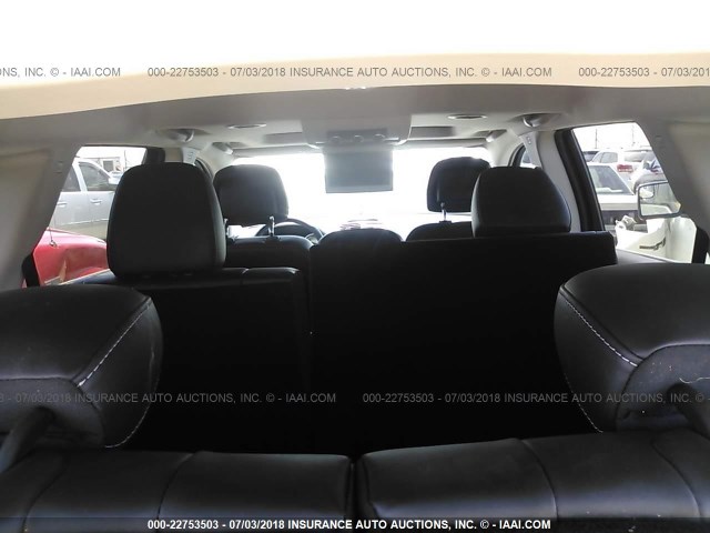 3C4PDCDG0ET118751 - 2014 DODGE JOURNEY LIMITED WHITE photo 8