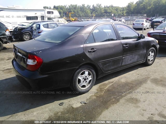 4T1BF32K12U518570 - 2002 TOYOTA CAMRY LE/XLE/SE Tünd qırmızı foto 4