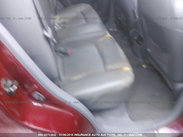 KM8SC73E24U615434 - 2004 HYUNDAI SANTA FE GLS/LX RED photo 8